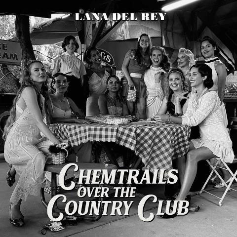 غلاف ألبوم Chemtrails Over the Country Club - انستغرام @lanadelrey