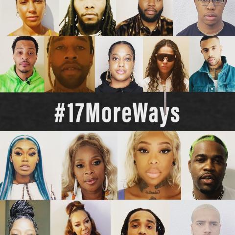 أليشيا كيز وعدد من النجوم في فيديو عن العنصرية - انستغرام @breathewithmerevolution