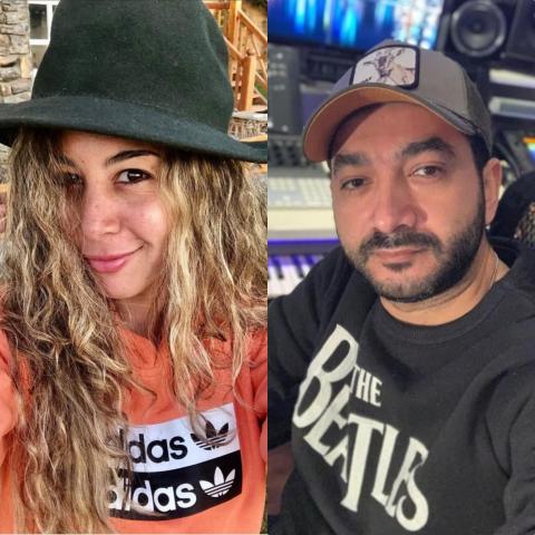 نادر حمدي وسارة حسني