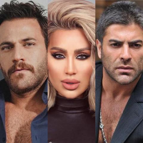 وائل كفوري ، مايا دياب ونيكولا معوض-صورة من انستغرام