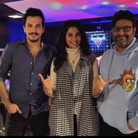 وليد منصور و روبي و احمد ابراهيم - انستغرام @ talentmediaproduction1