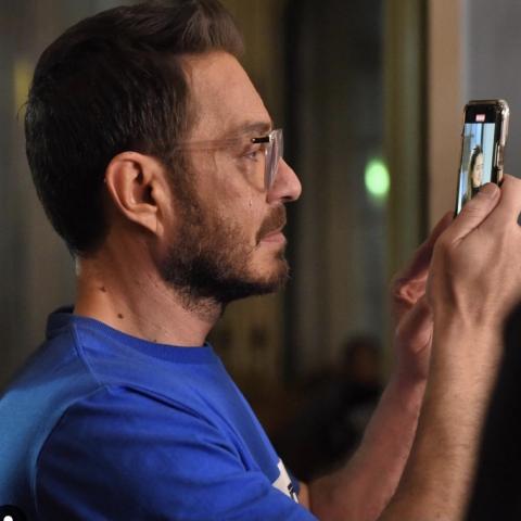 أحمد زاهر - الصورة من انستغرام ملك زاهر