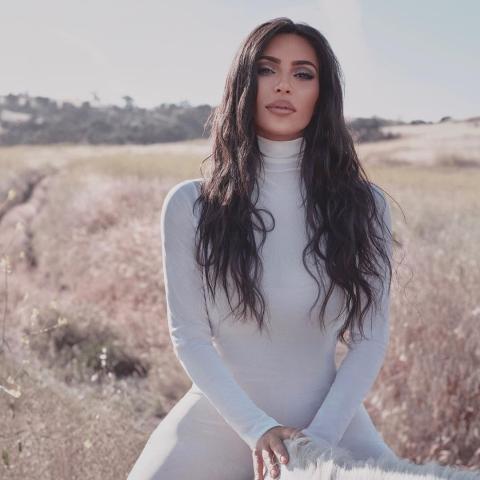 كيم كارداشيان -الصورة من انستغرام