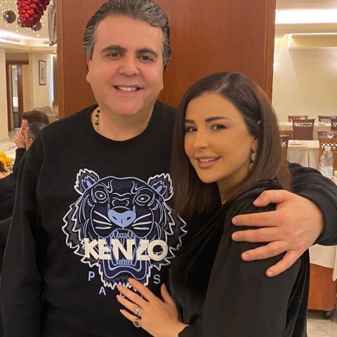 ماغي بو غصن وجمال سنان-صورة من انستغرام