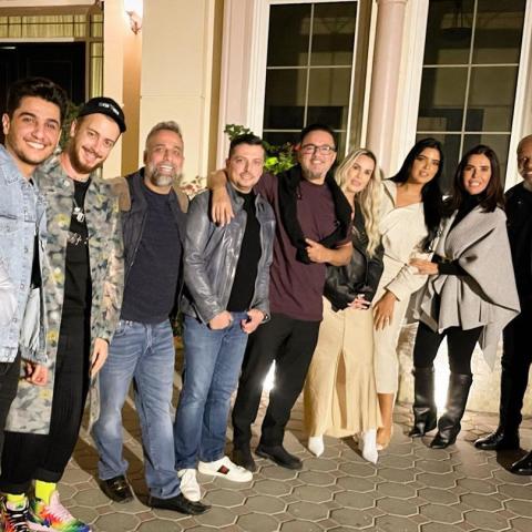 النجوم يحتفلون بـ عيد ميلاد هند بومشمر