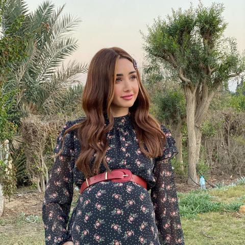 هنا الزاهد-صورة من انستغرام