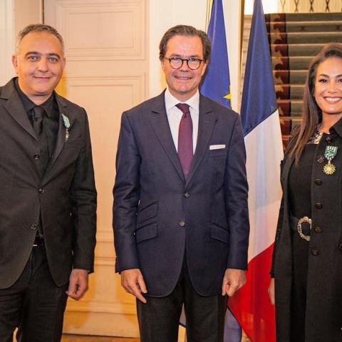 محمد حفظي وهند صبري