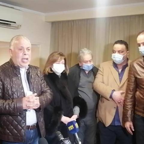 إجتماع النقابات الفنية