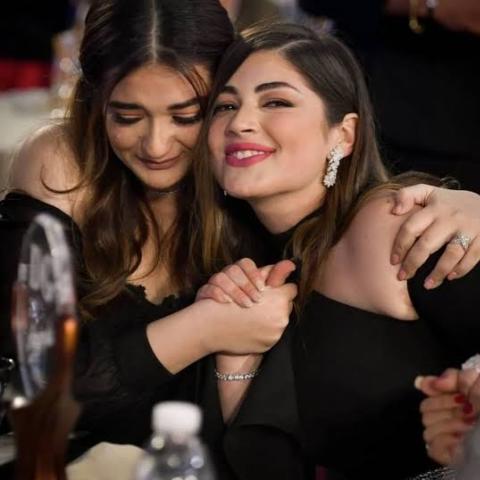 ليلى وملك أحمد زاهر