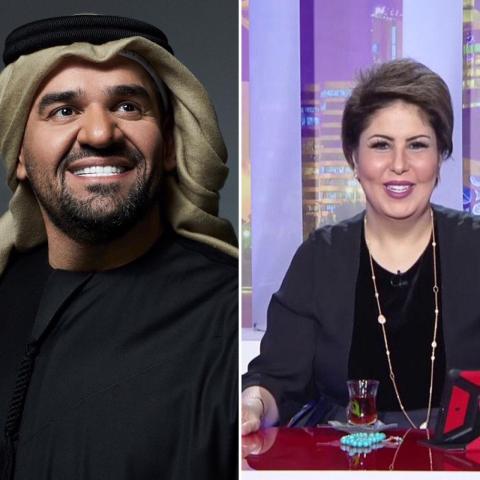 فجر السعيد وحسين الجسمي