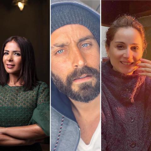 منى زكي وكارين رزق الله وسعد رمضان