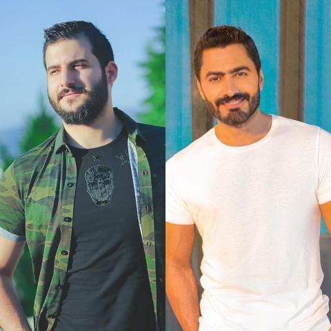 عمار باشا وتامر حسني