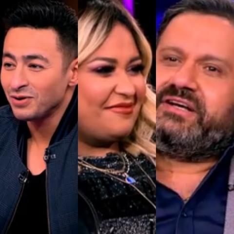 وزيو وإدوارد وحمادة هلال من برنامج ليلة الخميس