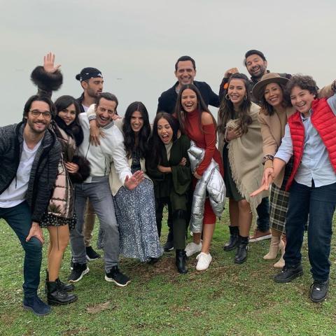 صورة من كواليس الحلقة الأخيرة من عروس بيروت 2 من انستغرام