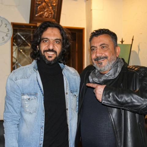 بهاء سلطان ونصر محروس-صورة من انستغرام