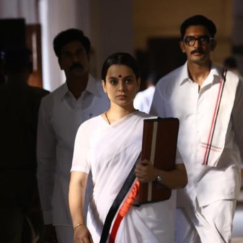 من فيلم Thalaivi-صورة من إنستغرام