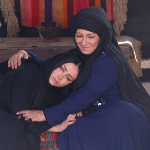 صورة من كواليس &quot;الحنين إلى الرمال&quot;-فيسبوك