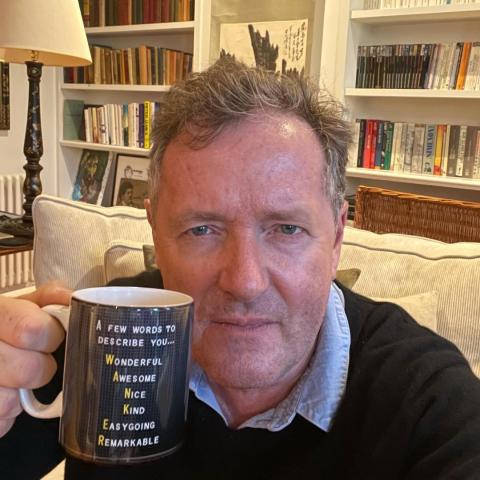 بيرس مورغان- انستغرام @piersmorgan