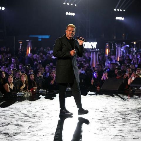 عمرو دياب-صورة من انستغرام