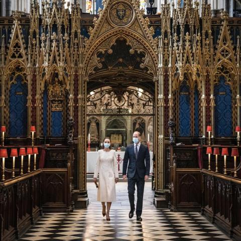 دوق ودوقة كامبرديج الأمير ويليام وكيت ميدلتون- انستغرام @kensingtonroyal