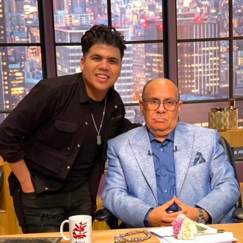 الشيخ مبروك عطية وعمر كمال