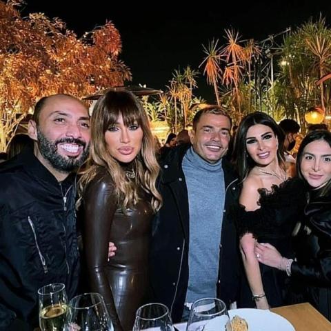 عمرو دياب و مايا دياب