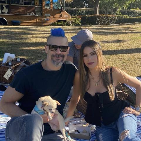 جو مانغانيلو وزوجته صوفيا فيرغارا- انستغرام