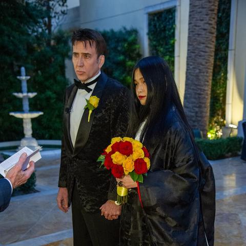 نيكولاس كيج و ريكو شيباتا