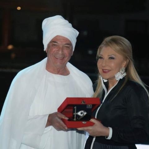 نادية الجندي في مهرجان الاقصر