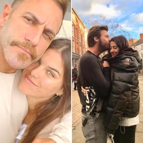 نيقولا معوض مع زوجته وكيفانش تاتليتوغ وزوجته