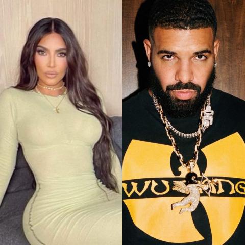 صور دريك وكيم كارداشيان من حسابيهما على انستغرام