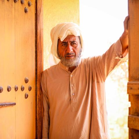 ناصر القصبي-صورة من كواليس &quot;ممنوع التجول&quot;