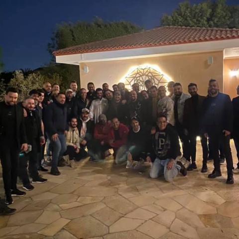 معالي المستشار تركي آل الشيخ يلتقي بصناع الموسيقى والفن في مصر