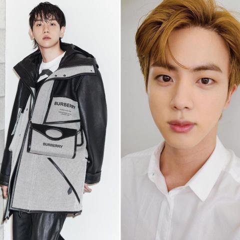 جين وبيكهيون-صورة معدلة من السوشيال ميديا