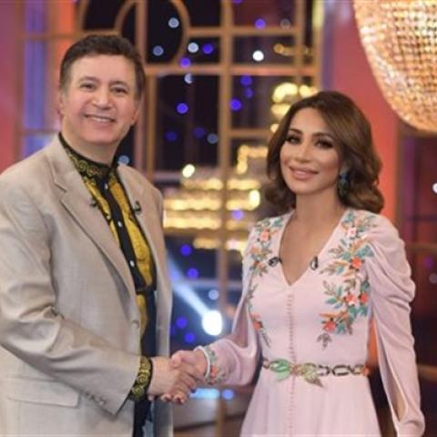 ايمان البحر و بسمة وهبة في برنامج العرافة