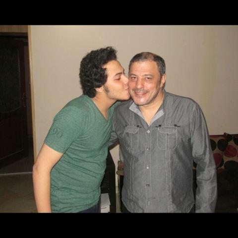 عمرو عبد الجليل ونجله