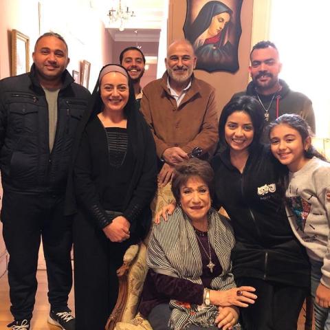 فريق عمل مسلسل &quot;الطاووس&quot; - انستغرام @saharehsaigh