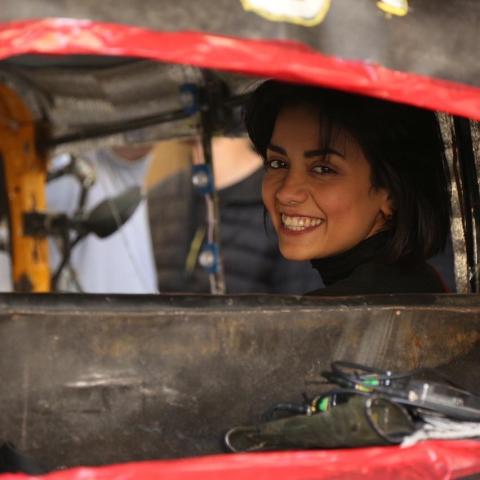 سهر الصايغ بدور أمنية في &quot;الطاووس&quot; - انستغرام @saharelsaigh