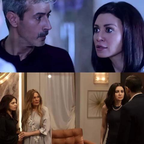 صورة من السوشيال ميديا لمسلسل حرب أهلية وهذا المساء