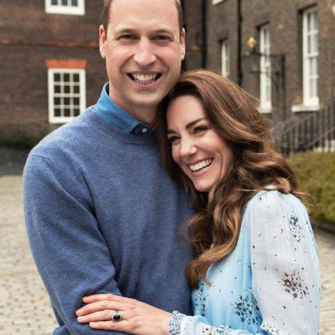 الأمير ويليام وكيت ميدلتون - انستغرام @kensingtonroyal