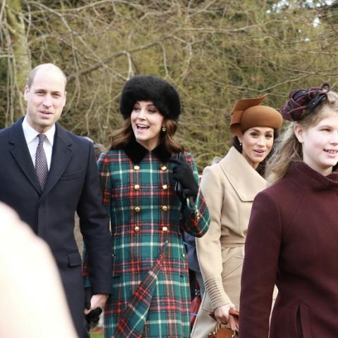 Harry &amp; Meghan With Prince William &amp; Kate