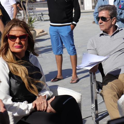 أول ظهور لـ خالد سليم زوج يسرا في مسلسل &quot;حرب أهلية&quot;