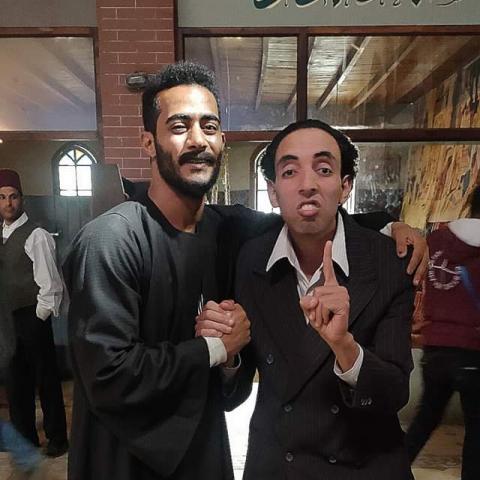 محمد رمضان وشبيه إسماعيل ياسين