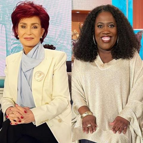 شيريل أندروود وشارون أوزبورن - انستغرام @thetalkcbs