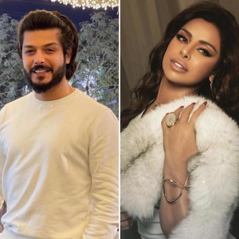 هند البلوشي وعلي يوسف-صورة معدلة من السوشيال ميديا