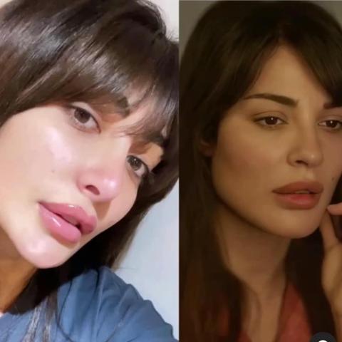 نور الغندور ونادين نجيم-صورة من السوشيال ميديا
