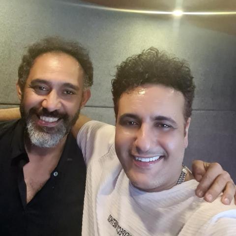 محمد رحيم وعمرو مصطفى-صورة من انستغرام