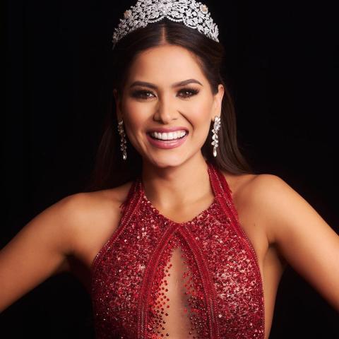 ملكة جمال الكون أندريا ميزا - انستغرام @missuniverse