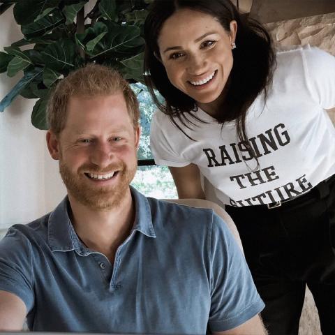 الأمير هاري وميغان ماركل -صورة من @entertainmenttonight