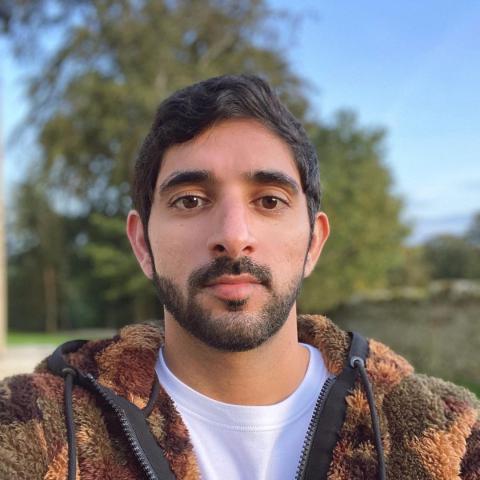 الشيخ حمدان بن محمد بن راشد آل مكتوم-صورة من انستغرام
